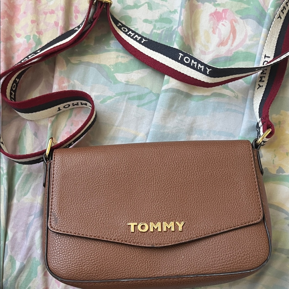 Tommy Hilfiger Brown Crossbody Bag